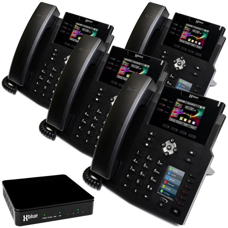 XBLUE QB 4 Phone System Bundle
