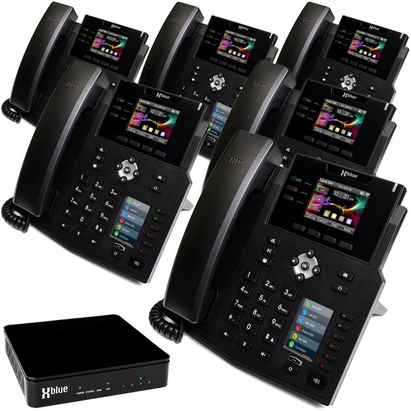XBLUE QB 6 Phone System Bundle