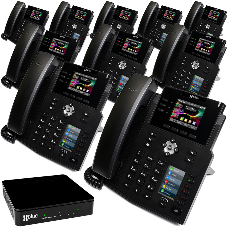 XBLUE QB 10 Phone System Bundle