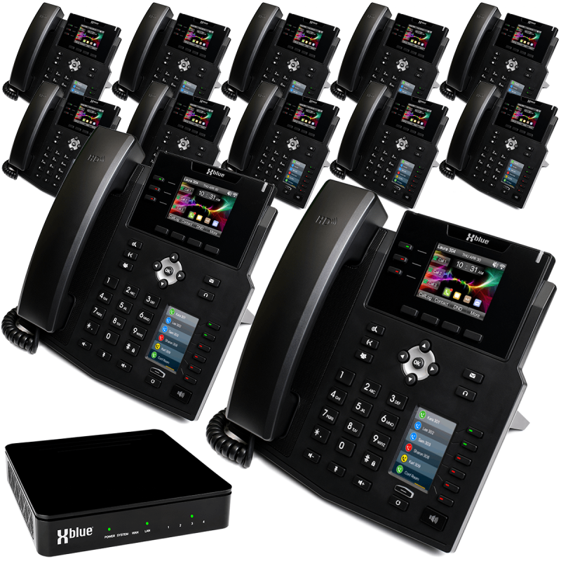 XBLUE QB 12 Phone System Bundle
