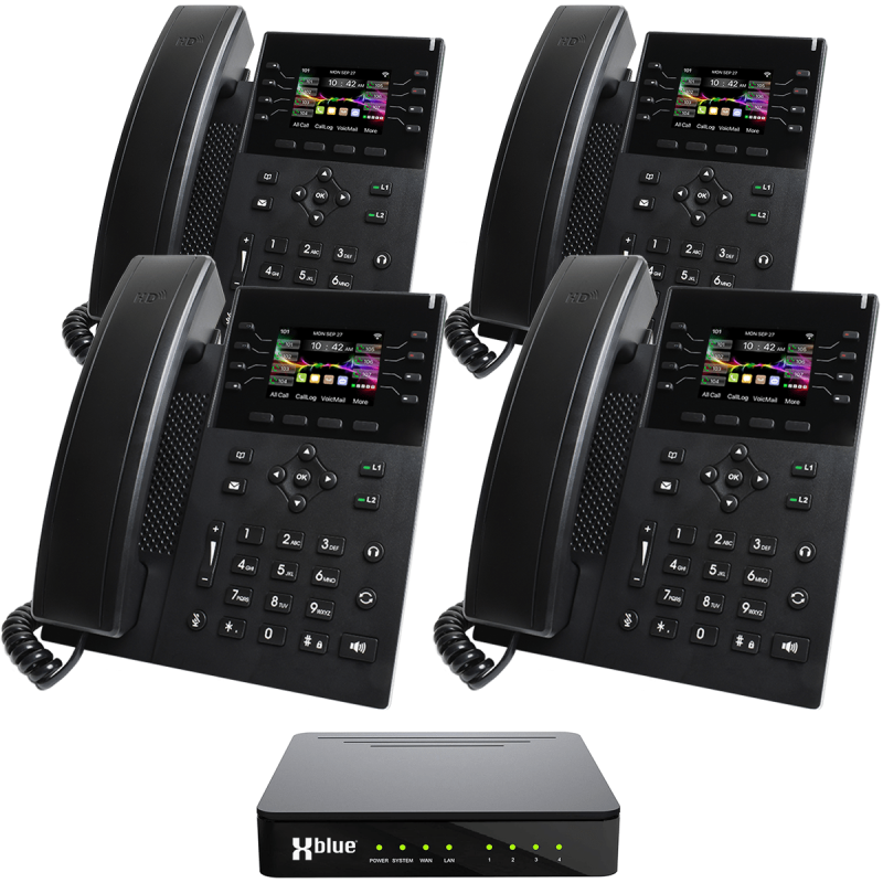 XBLUE QB 4 Phone Bundle