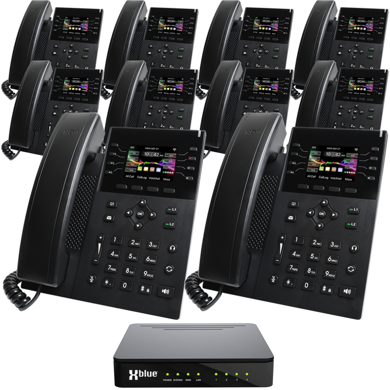 XBLUE QB 10 Phone System Bundle