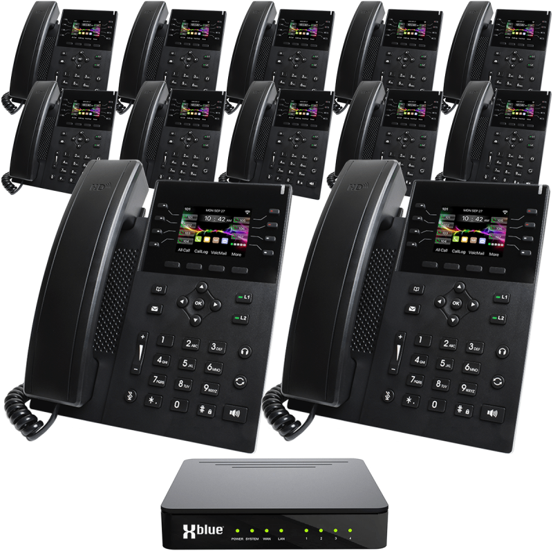 XBLUE QB 12 Phone System Bundle