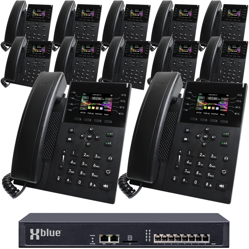 XBLUE QB 12 Phone System Bundle