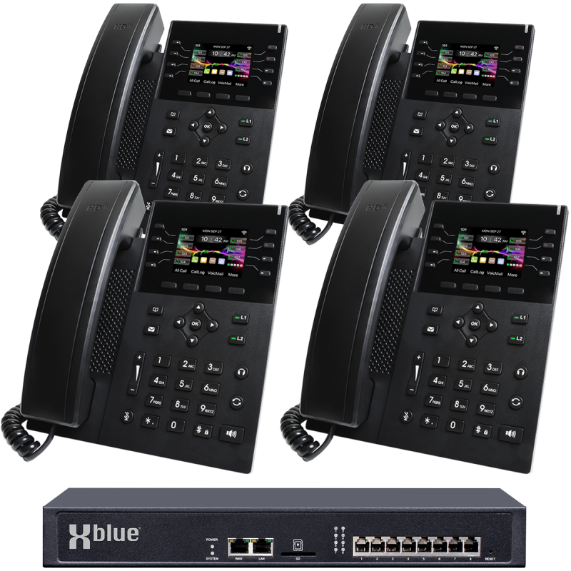 XBLUE QB 4 Phone System Bundle