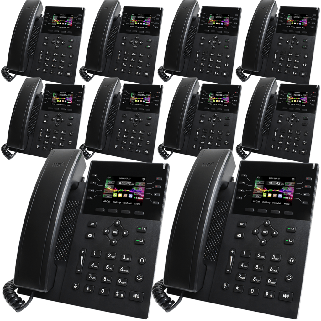 XBLUE Cloud 10 Phone System Bundle