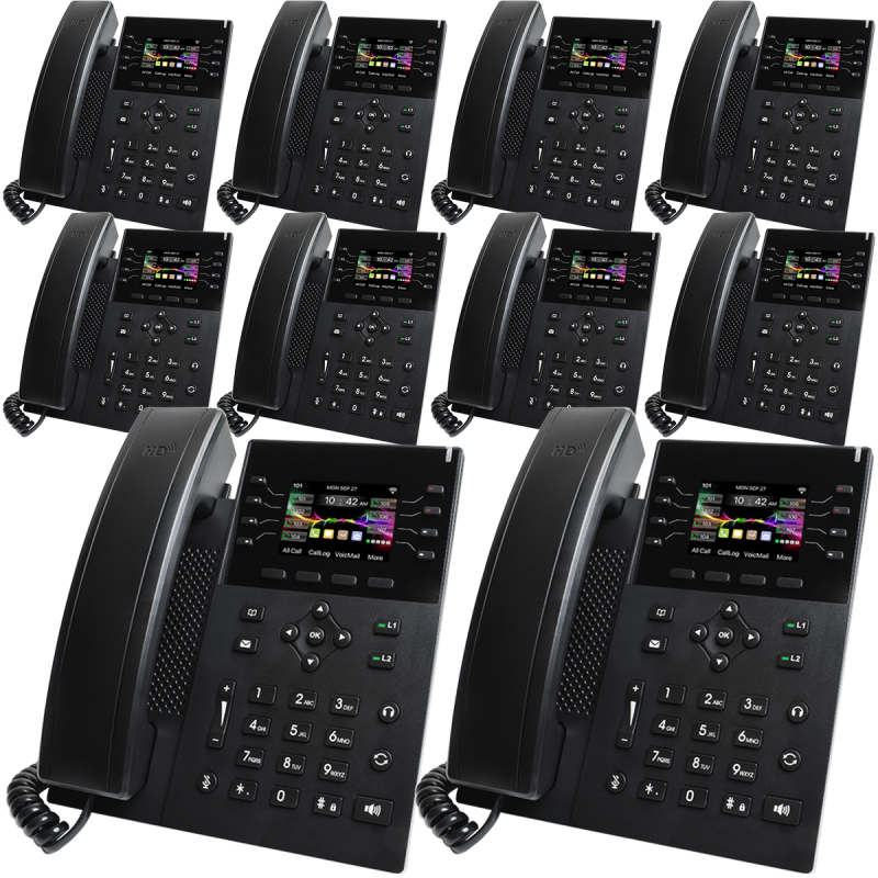 XBLUE Cloud 10 Phone System Bundle