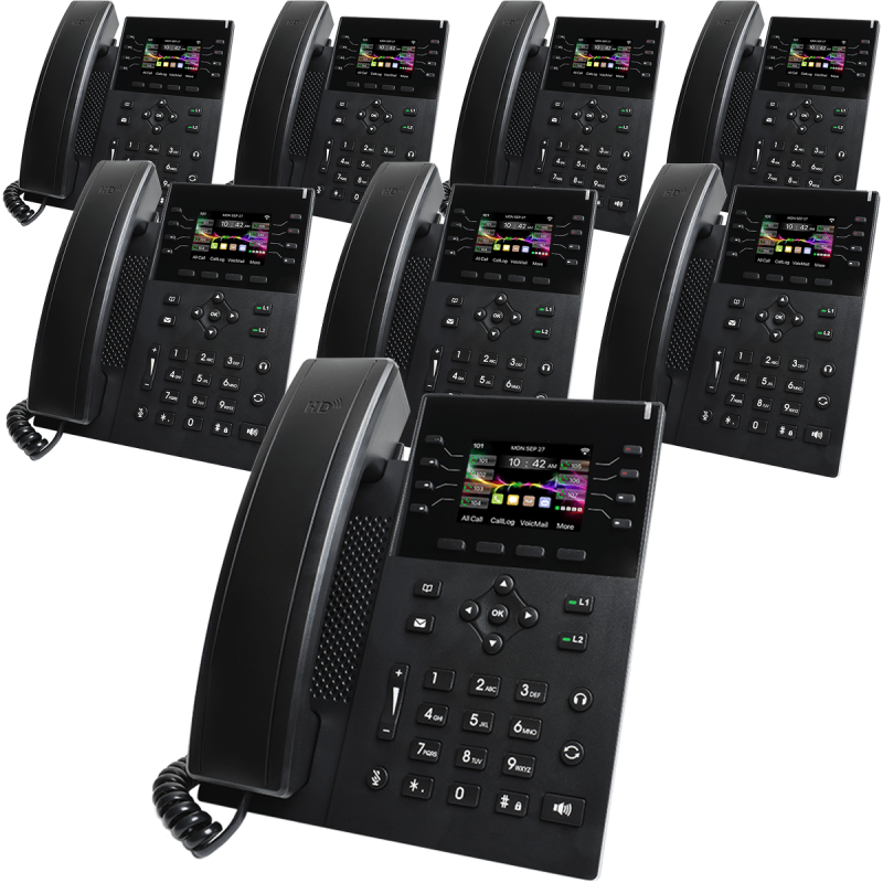 XBLUE Cloud 8 Phone System Bundle