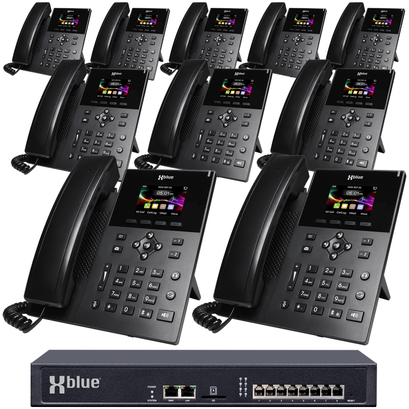 XBLUE QB 10 Phone System Bundle