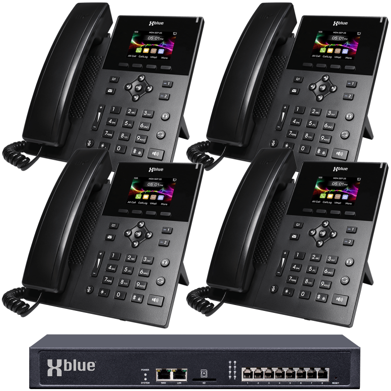 XBLUE QB 4 Phone System Bundle
