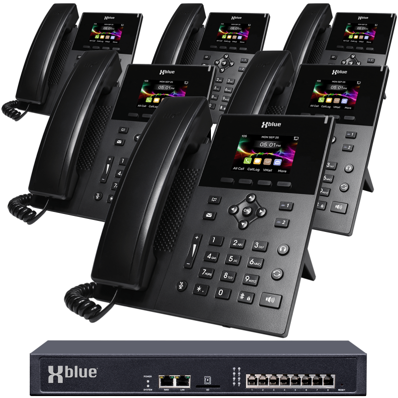 XBLUE QB 6 Phone System Bundle