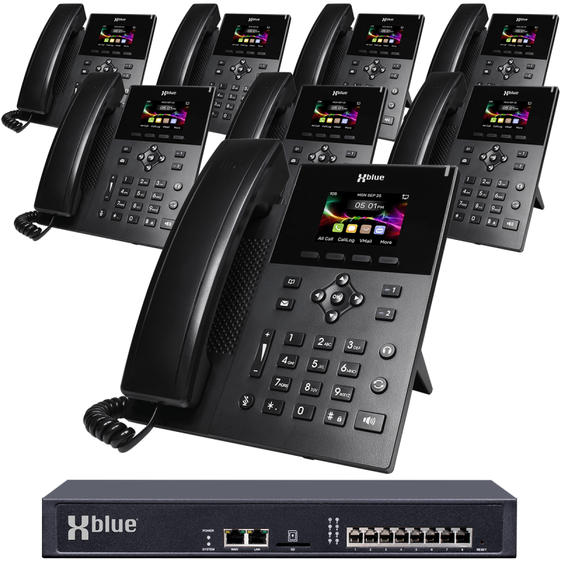 XBLUE QB 8 Phone System Bundle