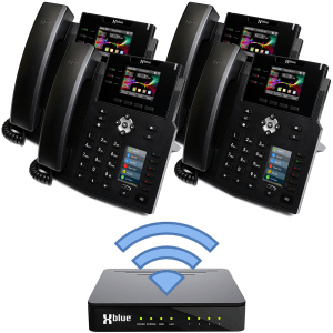 XBLUE Wireless QB Phone System - 4 Phones